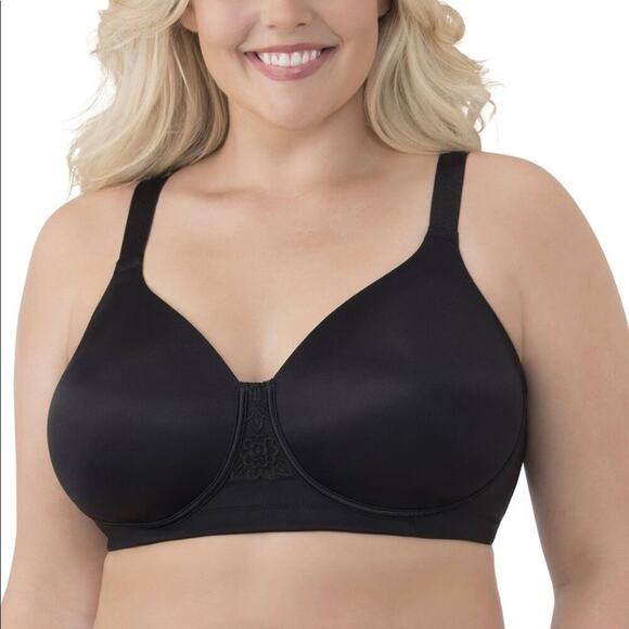 Vanity Fair Other - VANITY FAIR Beauty Back Smoothing Full Figure Contour Bra  Sz. 40DDD Black